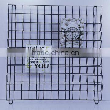 New Design Living Room Wrought Iron Decorative Shelves for Books photo-2