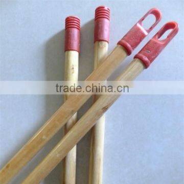 Offer varnished threated and pvc coated mop handle