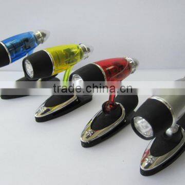 plastic mini foldable led clip light