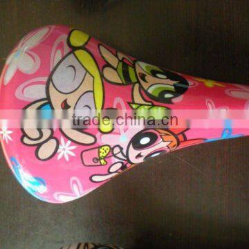 2014 lovely cartoon bmx seat with different color