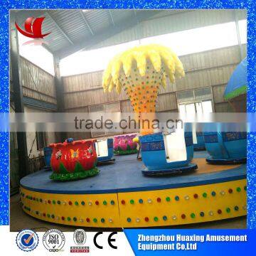Factory direct outdoor amusement electric machine coffee cup rides for kids