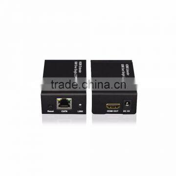 china wholesale hdmi extender 60meters over single Cat6/Cat.5e cable RJ45 HDMI Extender