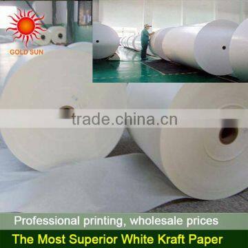 white kraft paper roll