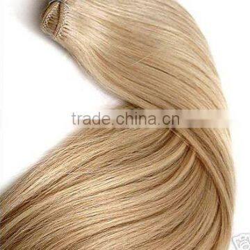 silky straight human hair weaving weft hair extension