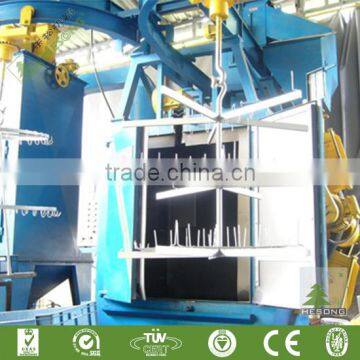 China Foundry Machinery Airless Spinner Hanger Hook Type Shot Blasting Machine photo-5