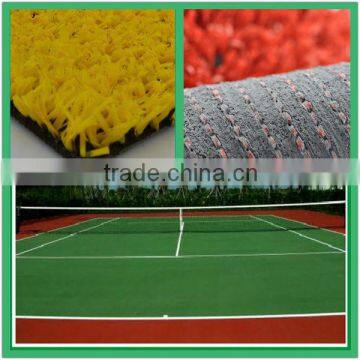 Professional artificial turf for tennis court flooring material