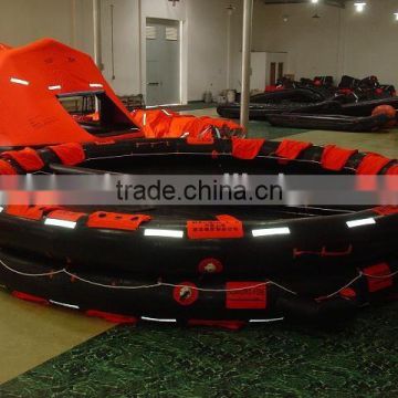 Reversible Inflatable Life Raft with 6 to 100 Persons