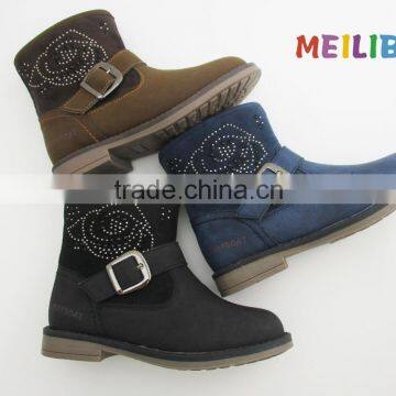 High Quality Charming Flexible Soft Sole Leather Boots photo-5