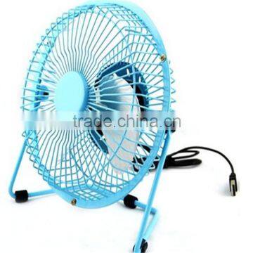 6Inch JLK Metal Small Size Decorative Usb Power Electric Table Fan photo-3
