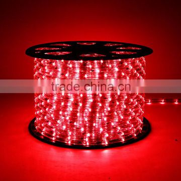 2016 Hotsale Europe High Lumen 220V Red led Rope Light