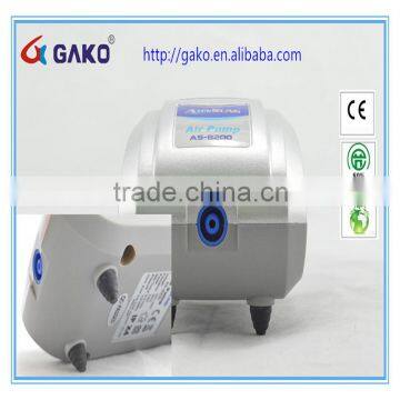 2015 GAKO for gako Aquarium Air Pump 2 Outlets Low Noise Air Pump * Flow Adjuster