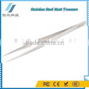 BEST BST-27 Stainless Steel Highly Precise Matt Esd Tweezer