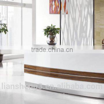 Hot Sale Front Desk Counter Office Furniture Reception Table photo-2