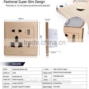 Top Quality UK germany wall socket and switch