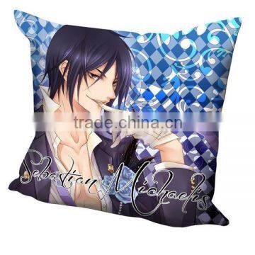 New Kuroshitsuji Anime Dakimakura 40cm x 40cm Square Pillow Cover SPC205