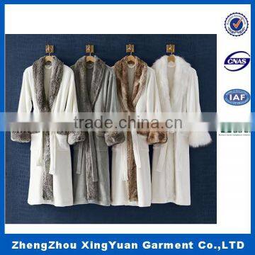 Ladies Warm Night Robe 100% cotton Women Bathrobes