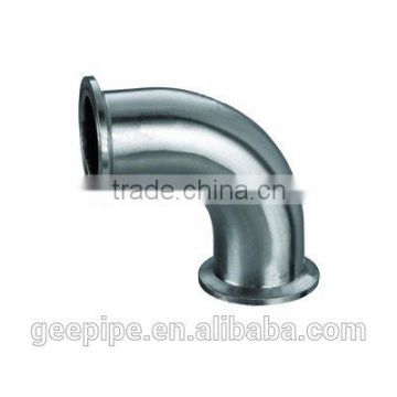 China wholesale 90 degree flange elbow