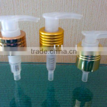 24/410 shiny gold lotion pump