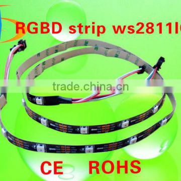 Built-in IC 60leds/m WS2812b battery powered rgb led strip ADS-10060-WS2811