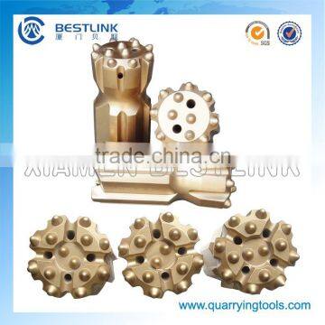 Top Hammer Drilling Tools Carbide Thread Type Button Bits