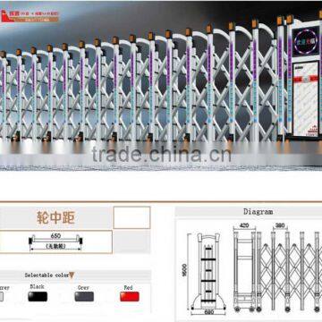 Folding Factory Gate Door/Retractable Gates / Entrance Door photo-3