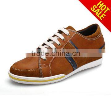 2015 fashion men leather sport shoes factory