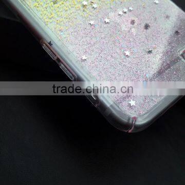 Luxury Contrast Color Flash Powder pc Shell Cover for Iphone