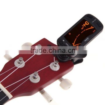 2015 new Clip On Tuner & Metronome for Guitar Bass Violin and Ukulele TM-25