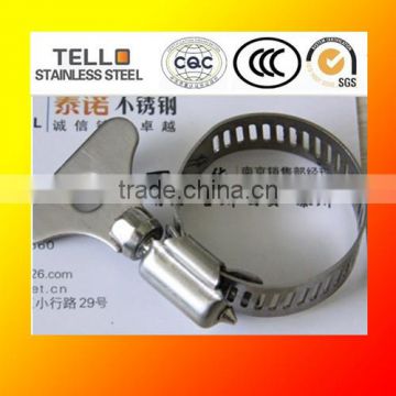 stainless steel adjustable pipe clamp