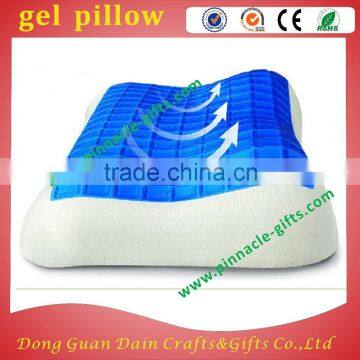 customized PU with GEL cooling pillows with memory foaming material