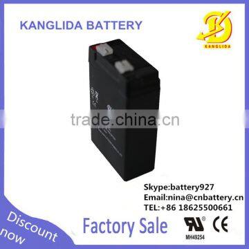 Rechargeable Long Life Sealed Lead Acid Battery 4v 4ah Electric Player Battery photo-2
