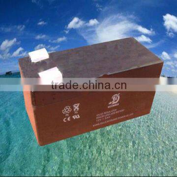 12v1.3ah maintenance free lead acid battery for camera