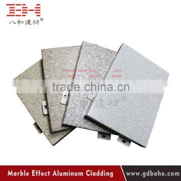 Factory wholesale stone grain aluminum exterior wall panels