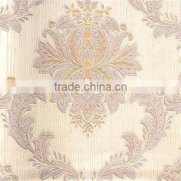 Heaby European Style Wallpaper With Damask Design for Home Decoration photo-4