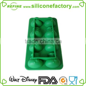 Wholesale Fancy Personalized Snowman Shaped Christmas Silicone Chocolate Mould