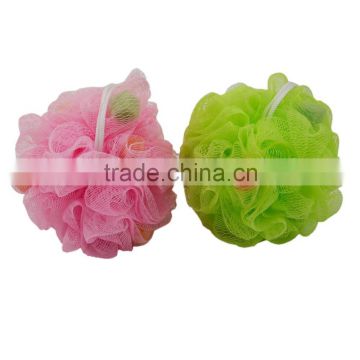 (JML) High Quality and Soft Mesh Bath ball with sponge by Yiwu agent