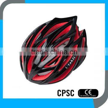 CPSC CE black shell colored EPS female bike helmets,best road bike helmets,safety bicycle helmets China manufacturer