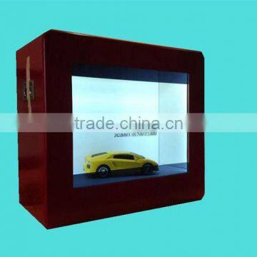 55 Inch Advertising Display Horizontal Touch Screen Transparent LCD Display