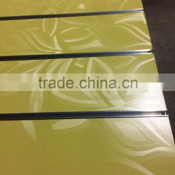 melamine slatwall