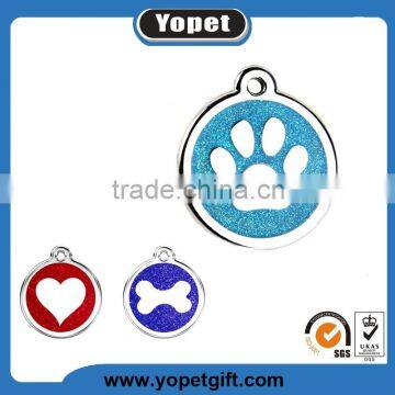 Claw Shape Hollow Logo Metal Dog Tag Necklace photo-6