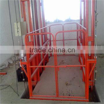 OUTDOOR Building Lift Elevators Vertical Lift--Lead Rail Hydraulic Lifting Platform photo-4