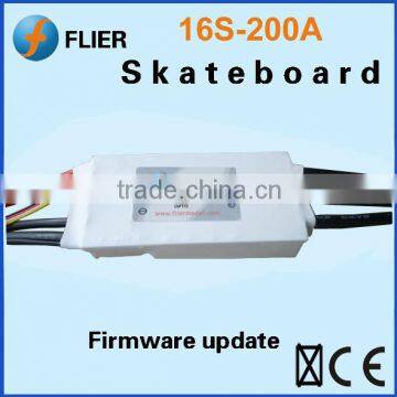 Flier Hot Selling 16S 200A Brushless Controller Motor Esc for rc Skateboard photo-2