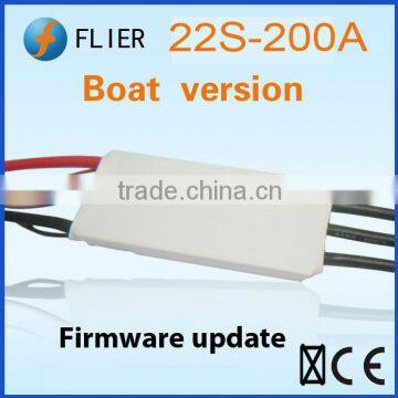 Flier Brushless Marine 22S 200A ESC+program Box photo-2