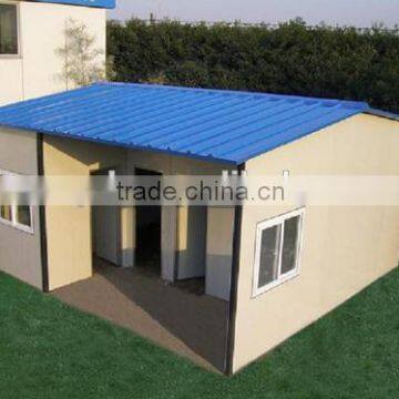 Fast construction foldable portable house