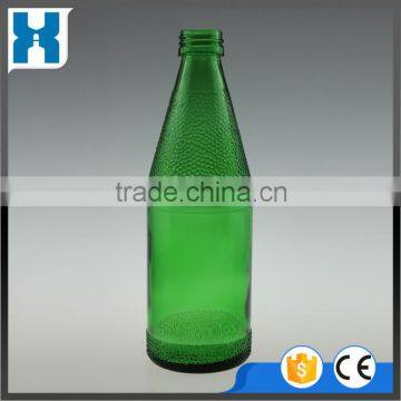 12OZ EMPTY GREEN GLASS BOTTLE FOR JUICE