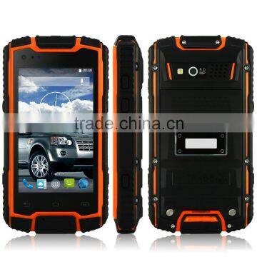 H8 Smartphone IP68 4.0 Inch MTK6582 Android 4.4 1GB 8GB 3200mAh Orange