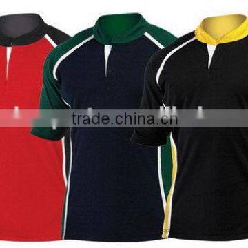 Super quality useful V neck rugby uniform