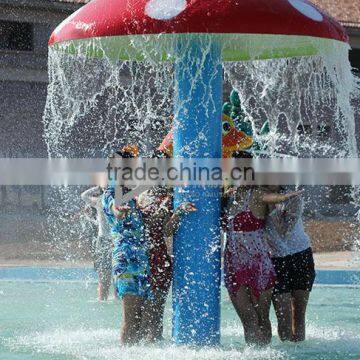 Mushroom water play for water park equipment swimming pool