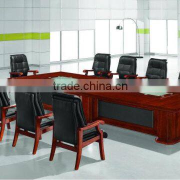 Luxurious wooden meeting table