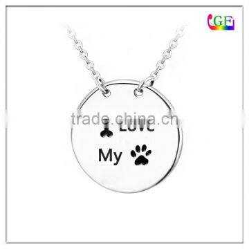 I LOVE MY PAW necklace
